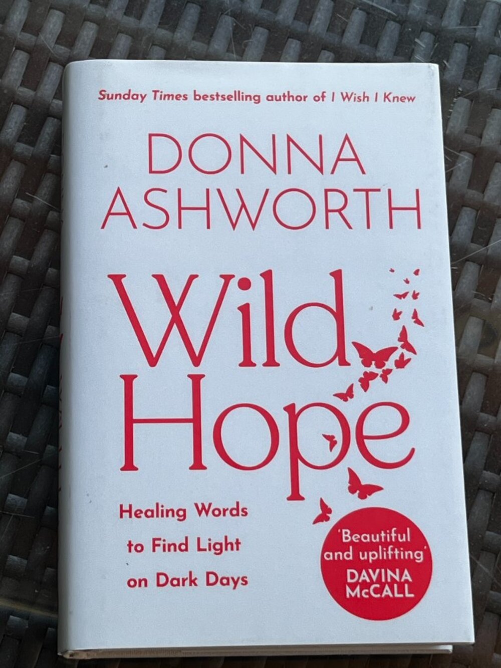 BOOK Donna Ashworth Wild Hope Healing Words to Find Light on Dark Days Hardcover